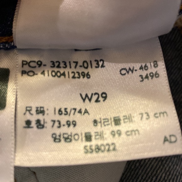 Levi’s Womens 501 shorts size 29 - Picture 3 of 3